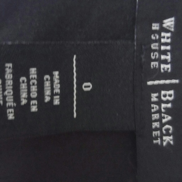 WHBM Dress Creme & Black - Picture 3 of 3